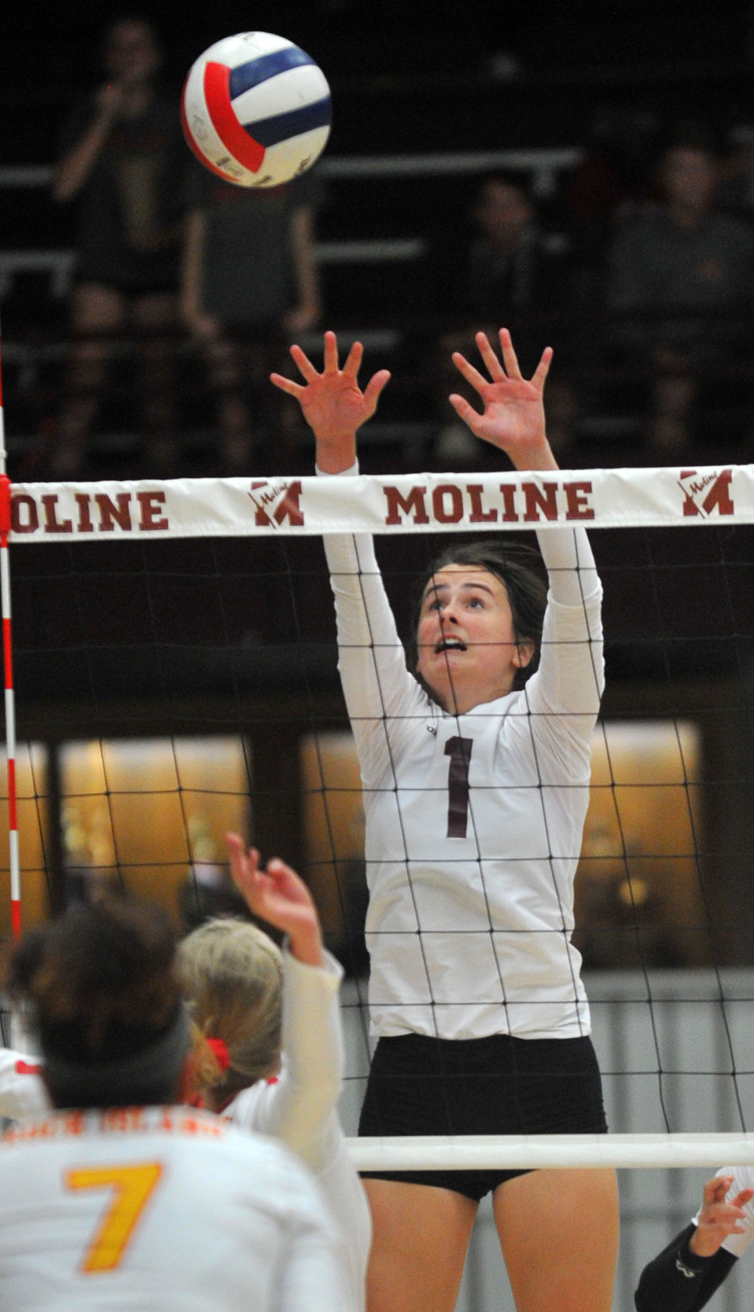 Rock Island vs Moline volleyball